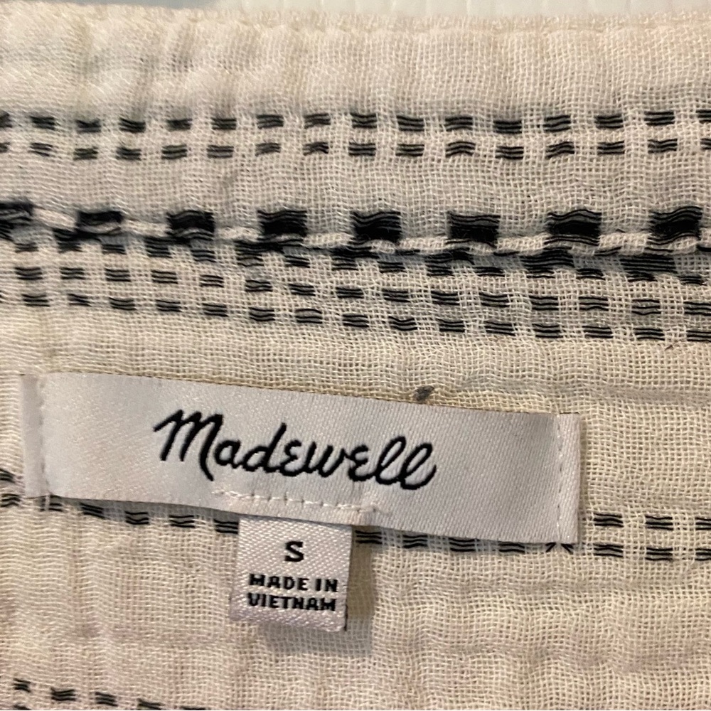MADEWELL LIGHTSPUN LAKELINE POPOVER TOP - Picture 7 of 8